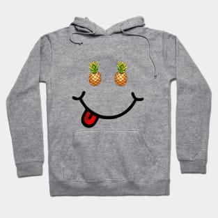 Pineapple & Smile (in the shape of a face) Hoodie